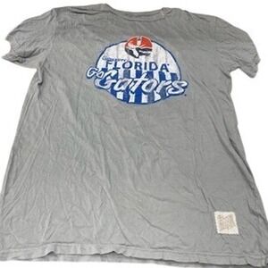 Original Retro Brand‎ University of Florida Gators Gray Graphic T-Shirt Small